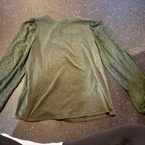 Cable & Gauge Olive Long Sleeve Shirt